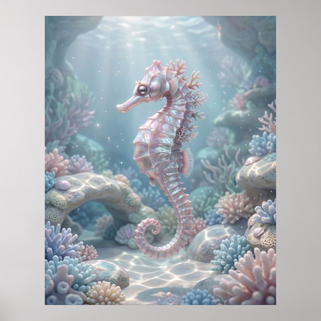 Póster Gruta del Caballito de Mar Perla (Frente)