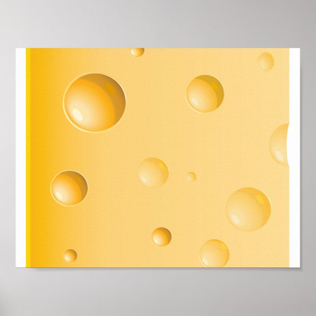 Póster Gruyere Cheese Poster (Frente)