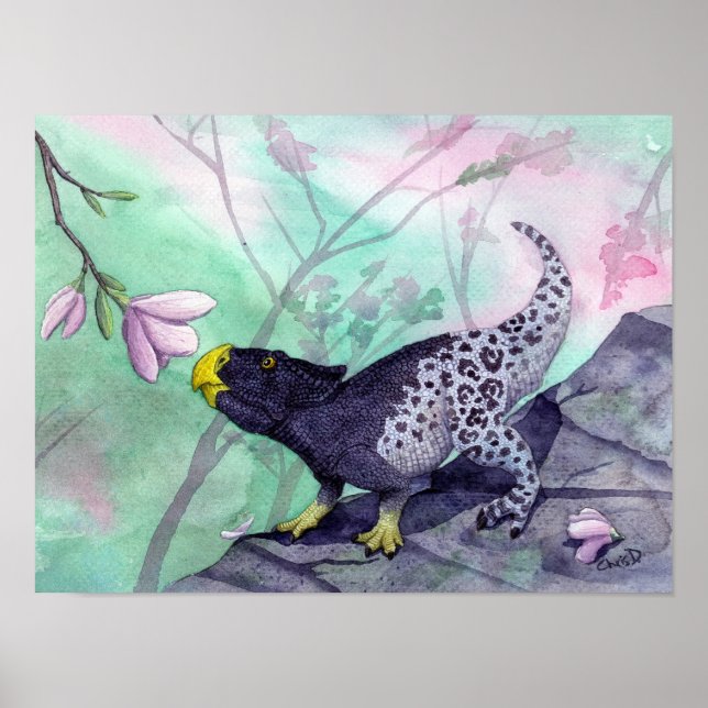 Póster Gryphoceratops Print (Frente)