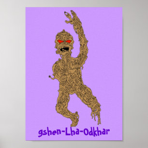 Póster gshen-Lha-Odkhar