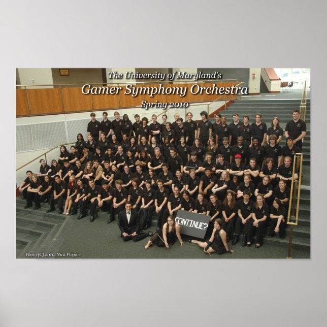 Póster GSO Spring '10 Group Photo