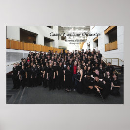 Póster GSO Spring '13 Group Photo (Alternate)