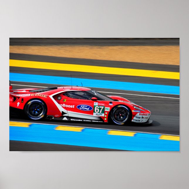 Póster GT no67 24 horas de Le Mans 2019 (Frente)