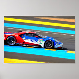 Póster GT no68 24 horas de Le Mans 2019