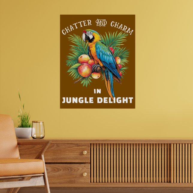 Póster Guacamayo (Salón 2)