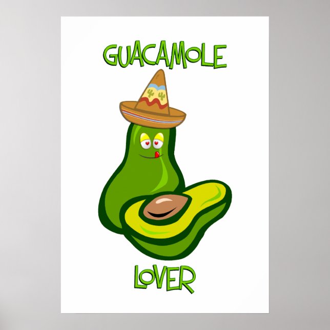 Póster Guacamole Lover (Frente)