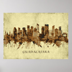 Póster Guadalajara Ciudad de México