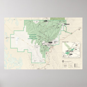 Póster Guadalupe Mountains National Park