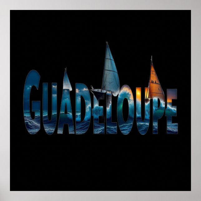 PÓSTER GUADELOUPE (Frente)