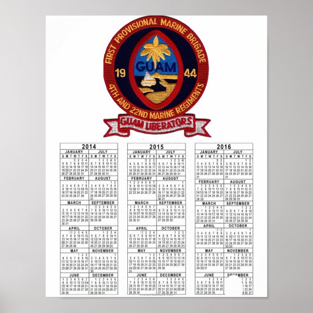 PÓSTER GUAM LIBERATORS (Frente)