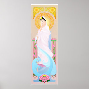 Póster guan yin