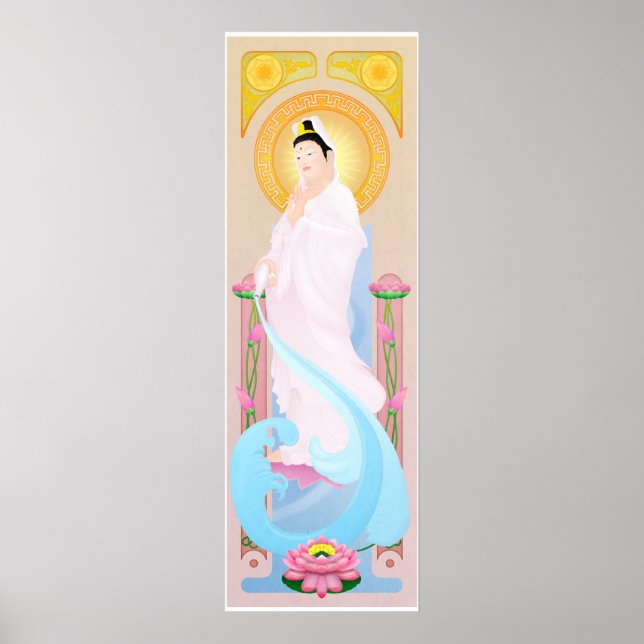 Póster guan yin (Frente)