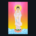 Póster guan yin en art deco<br><div class="desc">guan yin en art deco</div>