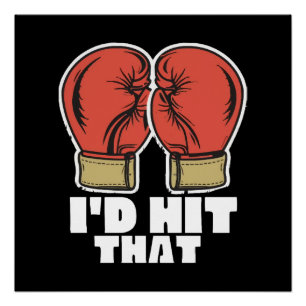 Póster Guantes de boxeo
