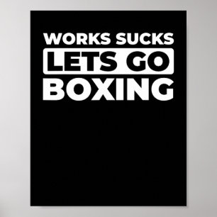 Póster Guantes de boxeo retro - Caja de cosecha de chispa