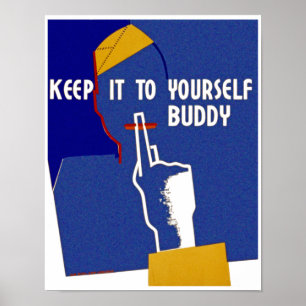 Póster Guárdalo A Tu Propio Buddy