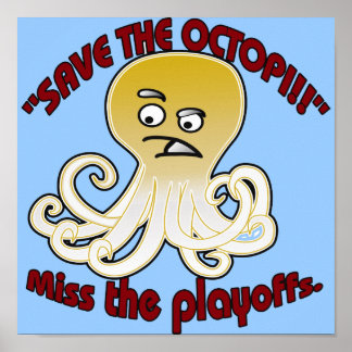 Póster Guardar El Octopi