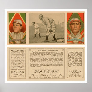 Póster Guardar el primer béisbol 1912 de Red Sox
