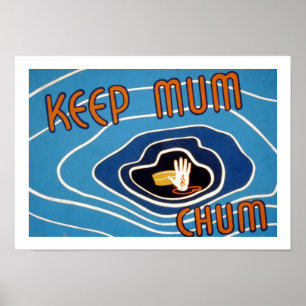 Póster Guarde al amigo de la mamá