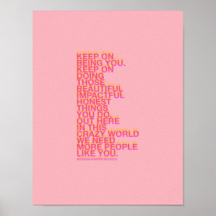 Póster Guarde en ser usted poster