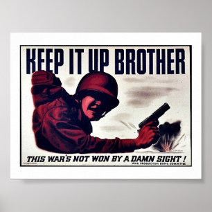 Póster Guárdelo encima de Brother