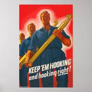 Póster Guárdelos el enganchar - poster