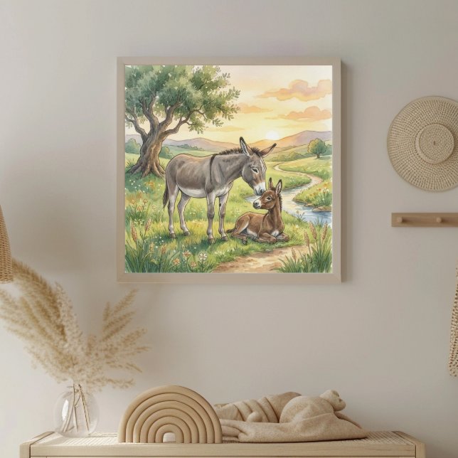 Póster Guardería de burra y cría (Subido por el creador)