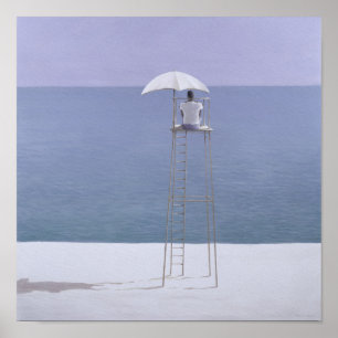 Póster Guardia 2004 de la playa