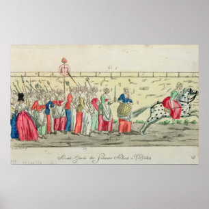 Póster Guardia avanzada de las mujeres que van a