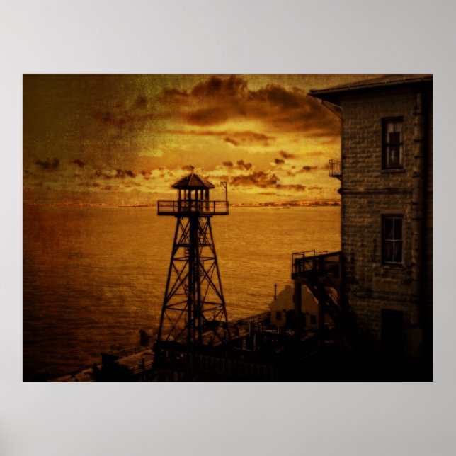PÓSTER GUARDIA DE ESPÍRITU ALCATRAZ (Frente)