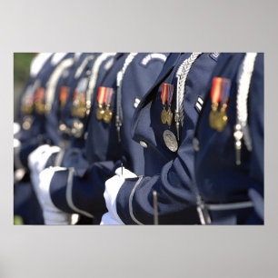 Póster Guardia de Honor de la Fuerza Aérea
