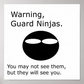 Póster Guardia Ninjas