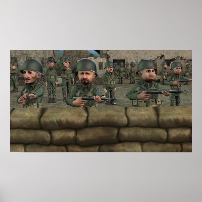 Póster Guardia Permanente - Pequeño Poster (Frente)