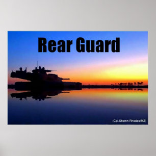 Póster Guardia posterior