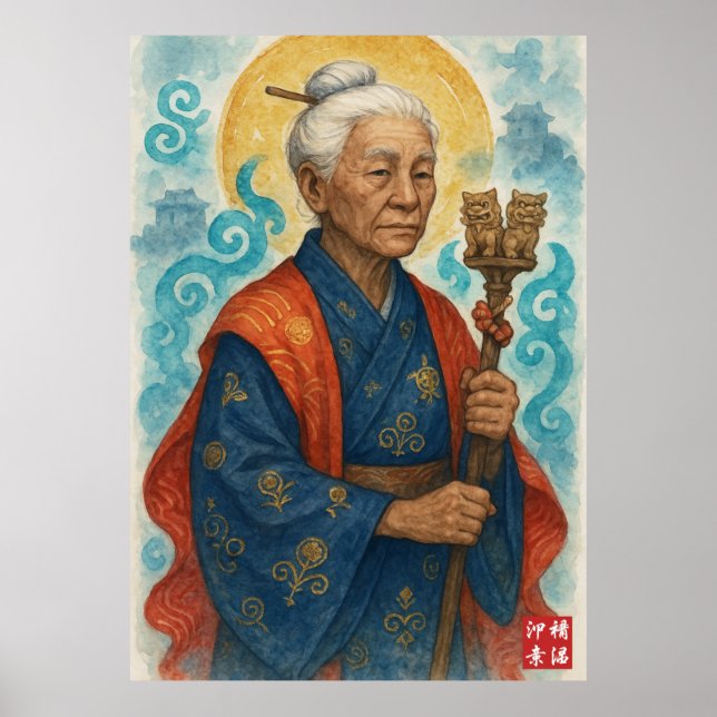 Póster Guardián Ancestral Kagu (Frente)