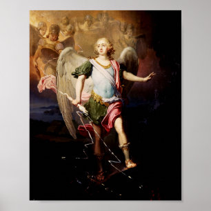 Póster Guardian angel by Vladimir Borovikovsky
