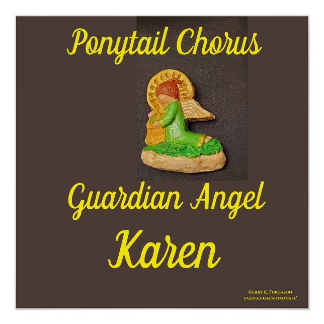 PÓSTER GUARDIAN ANGEL KAREN (Anverso)
