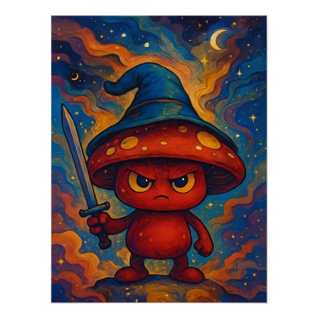 Póster Guardián Cósmico (Anverso)