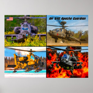 PÓSTER GUARDIAN DE APACHE AH-64E