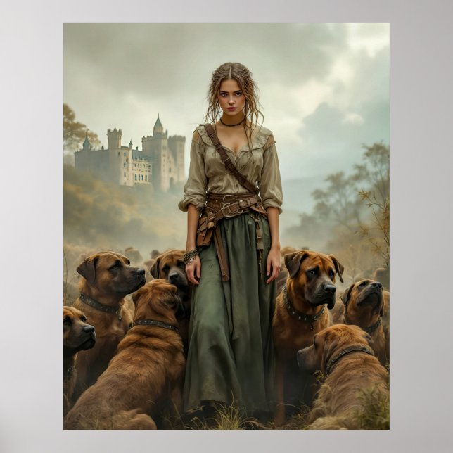 Póster Guardián de los Perros (Frente)