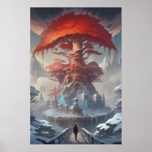 Póster Guardián del árbol del castillo