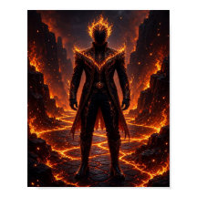 Guardián Infernal del Fuego de Fantasía