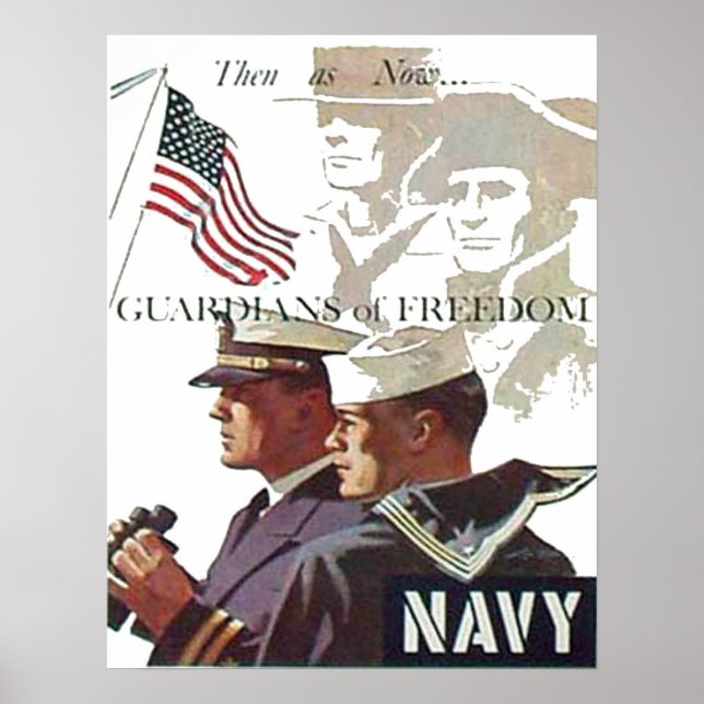 Póster Guardianes de la marina de Poster de la libertad (Frente)