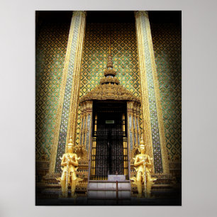 Póster Guardianes Del Palacio De Oro Foto De Tailandia