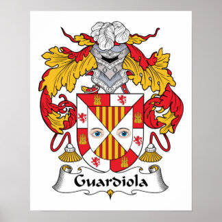 Póster Guardiola Family Crest