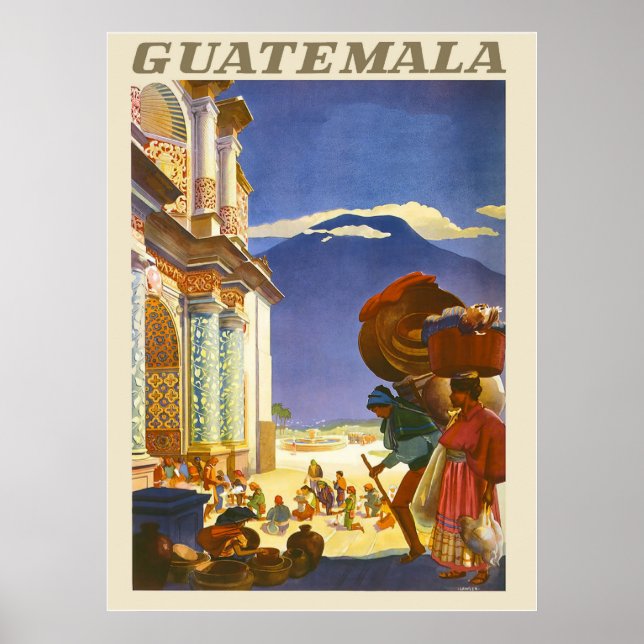 Póster Guatemala (Frente)