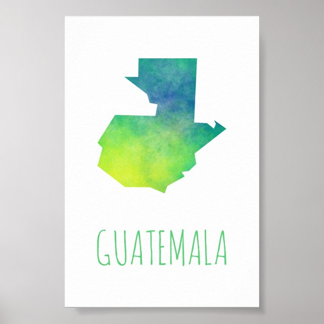 Póster Guatemala (Frente)