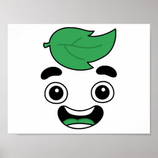 Póster Guava Juice Challenges Green