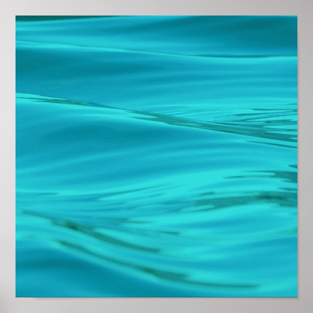 Póster Guay Aqua Blue Summer Water ripples (Frente)