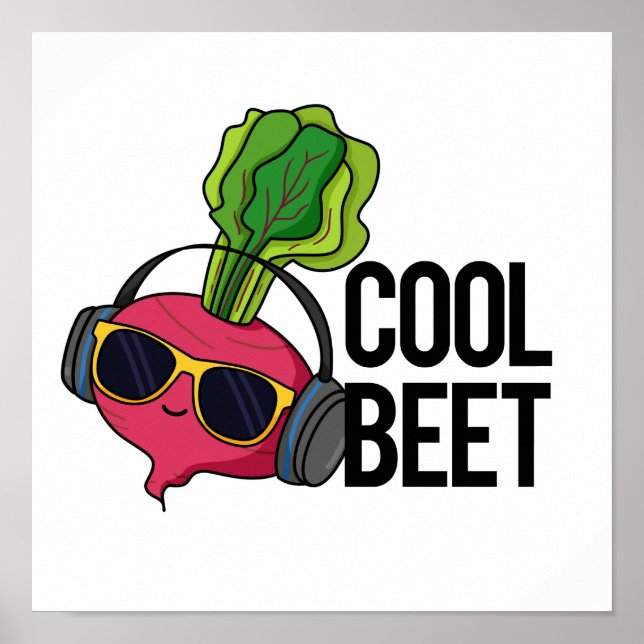 Póster Guay Beet Funny Food Beet Pun (Frente)
